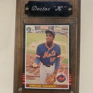 1985 Don Russ  Dwight Gooden Baseball card